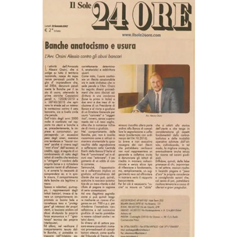 avvocato alessio orsini intervista il sole 24 ore